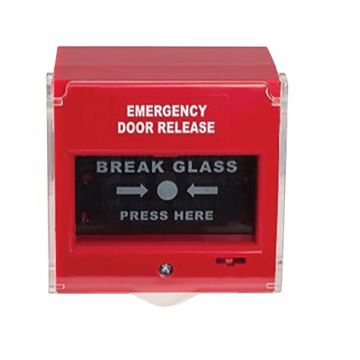 Locknetics, EGB-100-R Emergency Door Release Station, Red